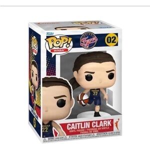 Caitlin Clark Funko POP Indiana Fever Rookie RC WNBA Basketball Toy Figure
